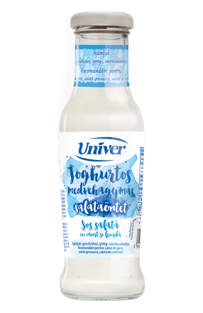 Joghurtos medvehagymás salátaöntet