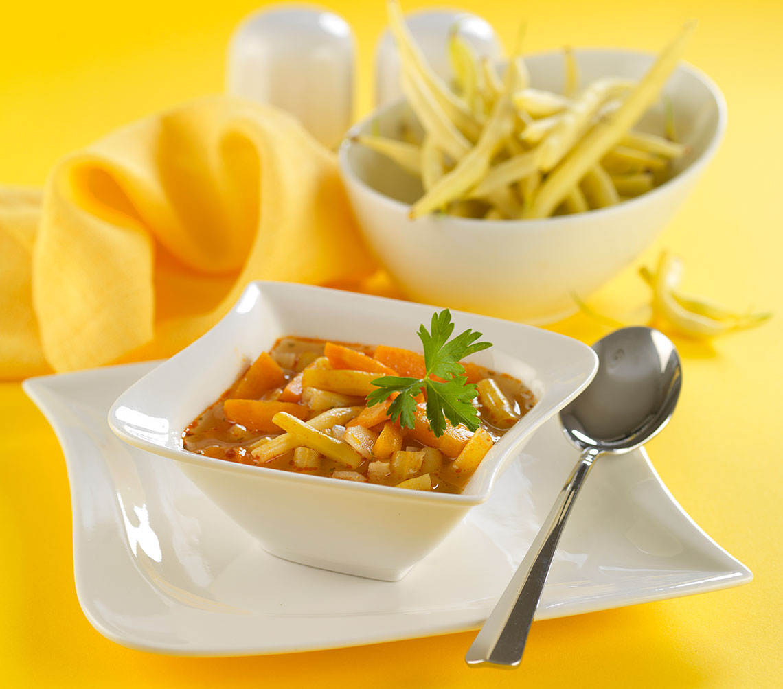 Суп из стручковой фасоли по-венгерски